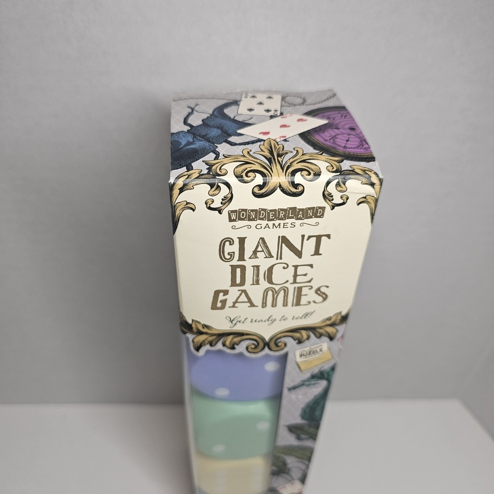 Wonderland Games: Giant Dice Games. Open Box Unused - Picture 2 of 6